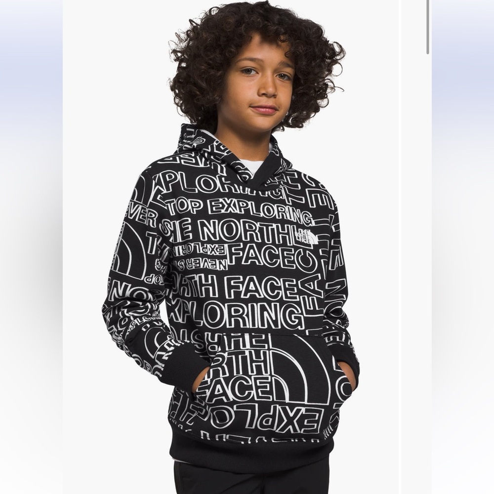 NWOT The North Face Kids Camp Fleece Pullover Hoodie size xs 6